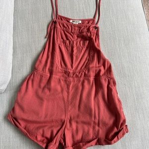 Billabong shorts overalls romper shortall size medium